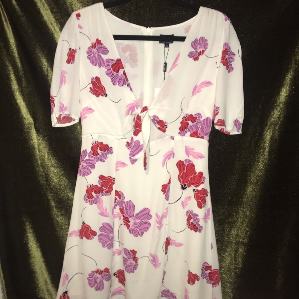 Beautiful Floral Mini Dress